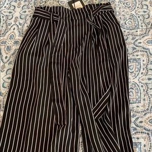 Striped tie Pants